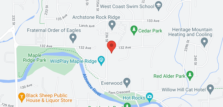 map of 6 23622 132ND AVENUE